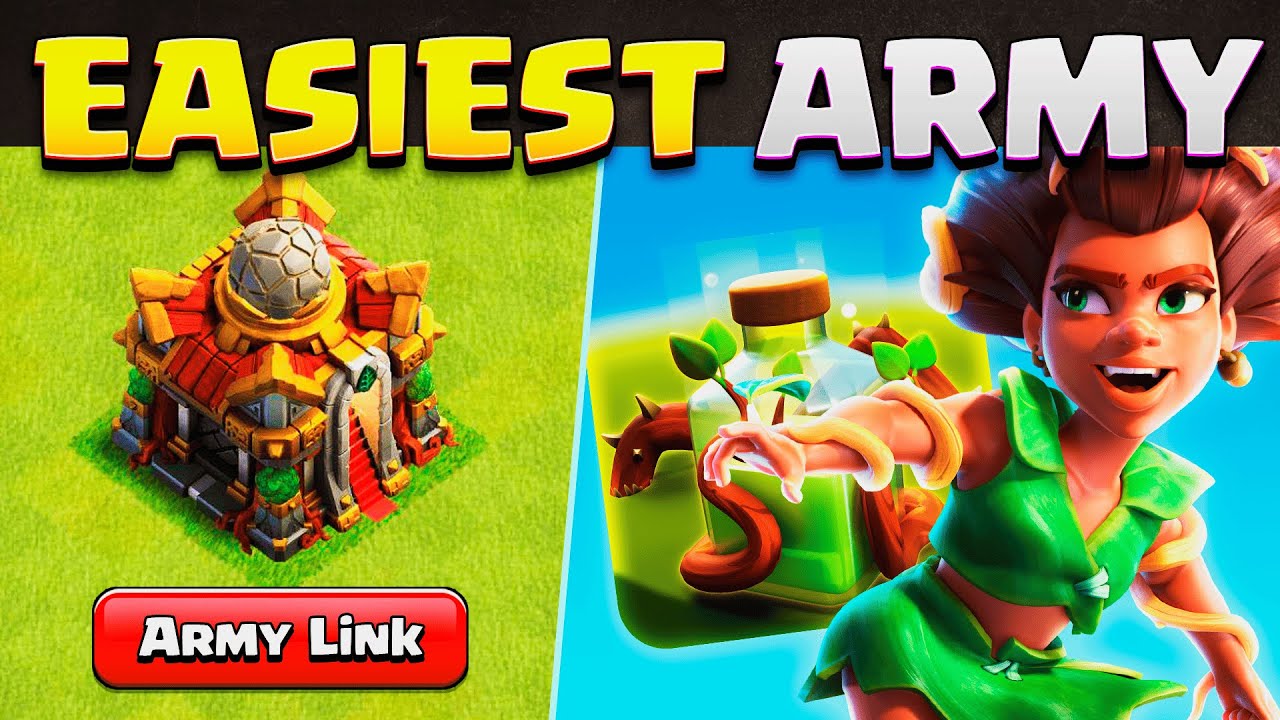 BEST TH16 Attack Strategy (2025) + Copy Army Links 🔥 Clash of Clans