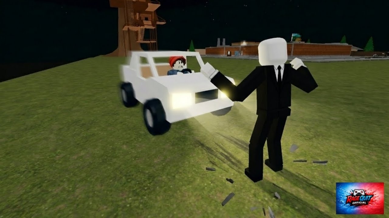 I Hit SLENDERMAN With My CAR! 😲
