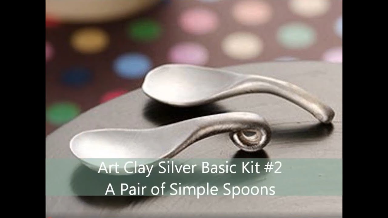 Art Clay Silver Basic Kit #2 - A Pair of Simple Spoons