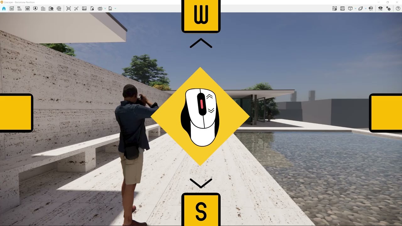 Navigation in Enscape