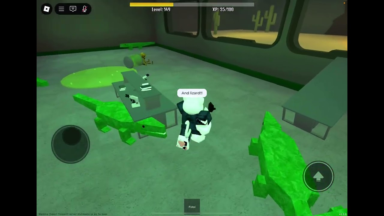 ALL GOO IN CRAB LAB!!!