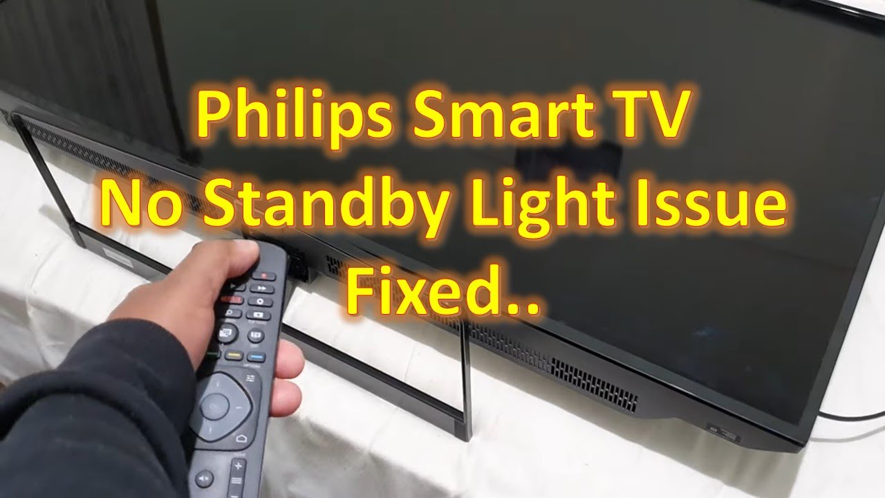 Исправление проблемы отсутствия индикатора режима ожидания на телевизоре Philips Smart TV