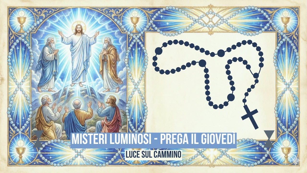 📿 Santo Rosario Misteri Luminosi: Prega questo Giovedì per la Luce Divina