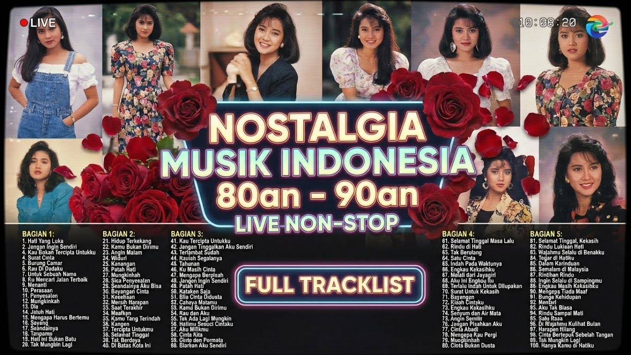 TANPA JEDA!!! Lagu Nostalgia Teman Santai dan Beraktivitas