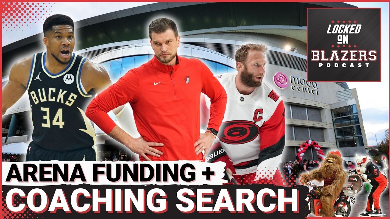 Trail Blazers Coaching Search Could Be Upended By the Bulls | Giannis Talk | Arena Funding Timeline