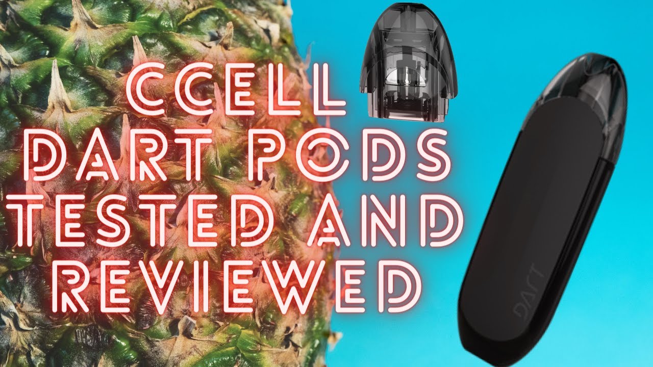 Hey! Look! It's another weed/THC/CBD pod-based vape system! CCell Dart Pods tested and reviewed.
