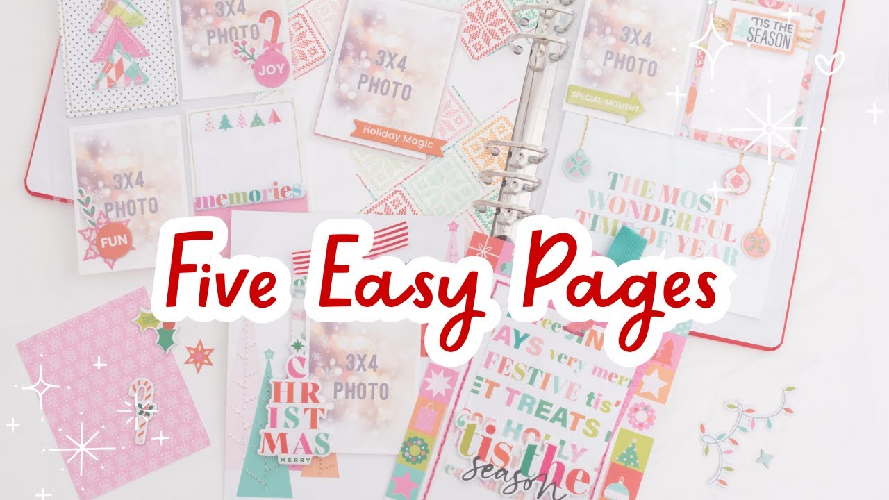 Must-Try December Daily Layouts Using Hip Kit Club Kits