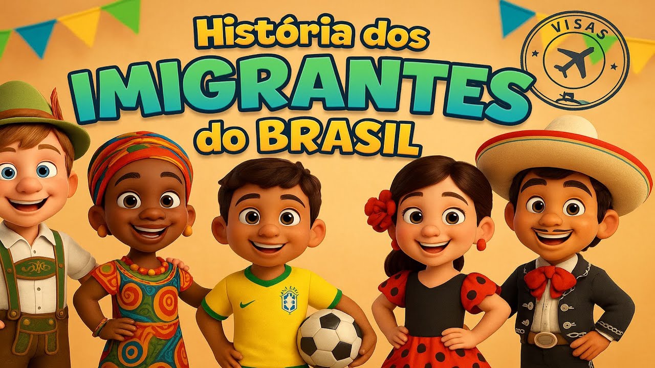 Os imigrantes do Brasil