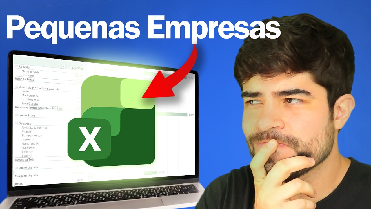 Planilha de Controle Financeiro À PROVA DE ERROS em 5 passos Fáceis no Excel!