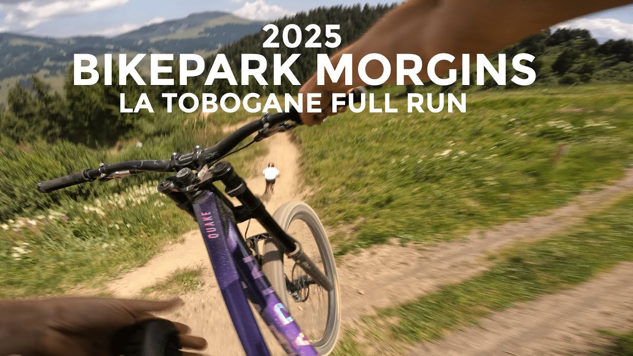 Bikepark Morgins OPENING 2025 - La Tobogane (full run)