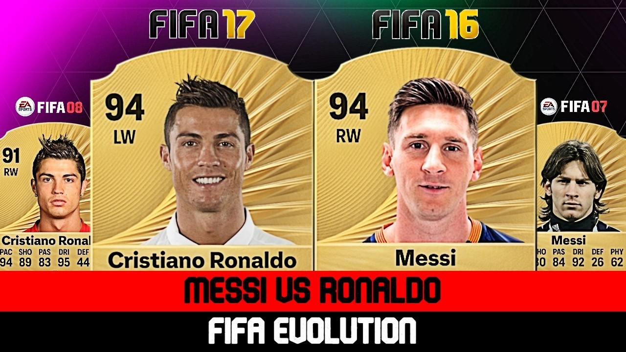 Ronaldo VS Messi FIFA Evolution! FIFA 07 - FC 26