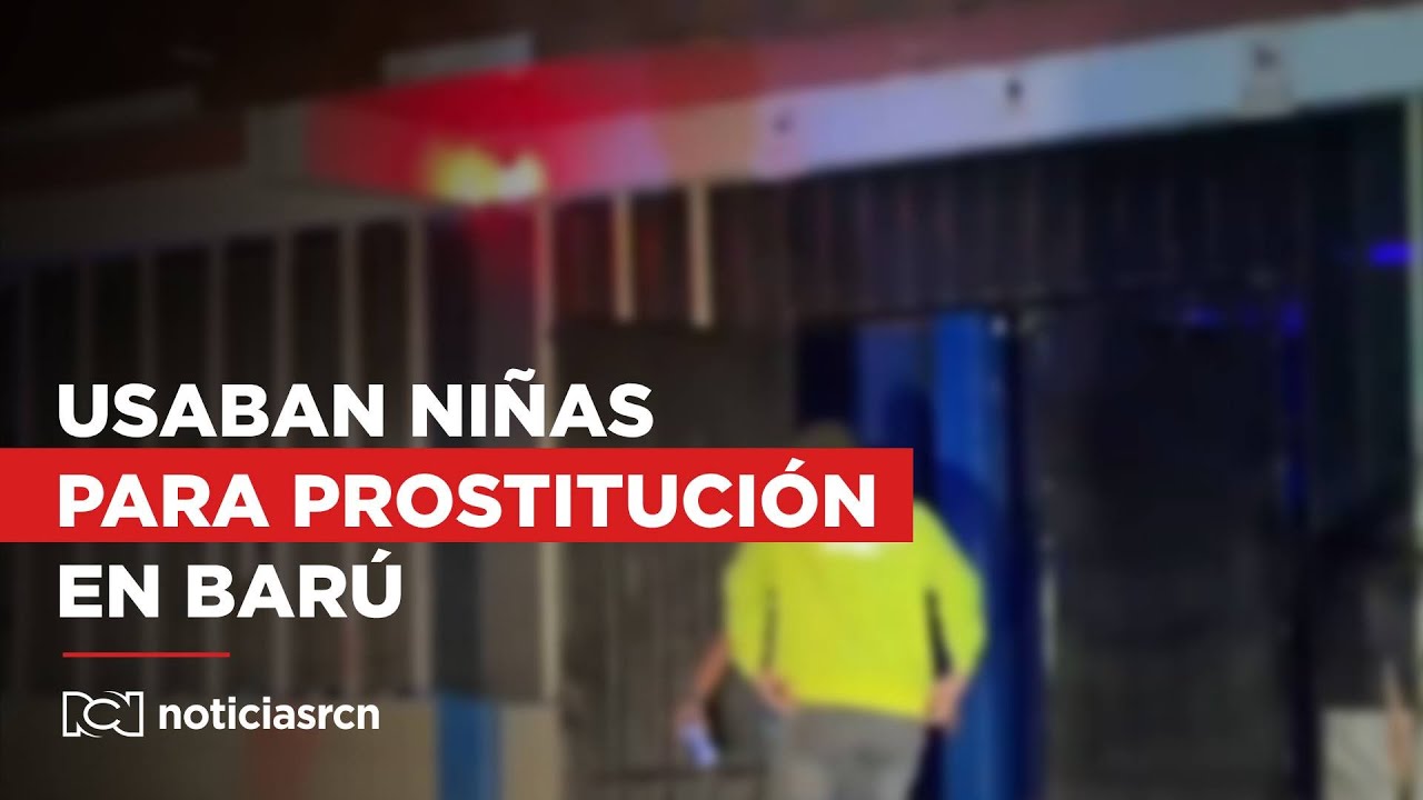 Desmantelan red que usaba menores para la prostitución en Barú