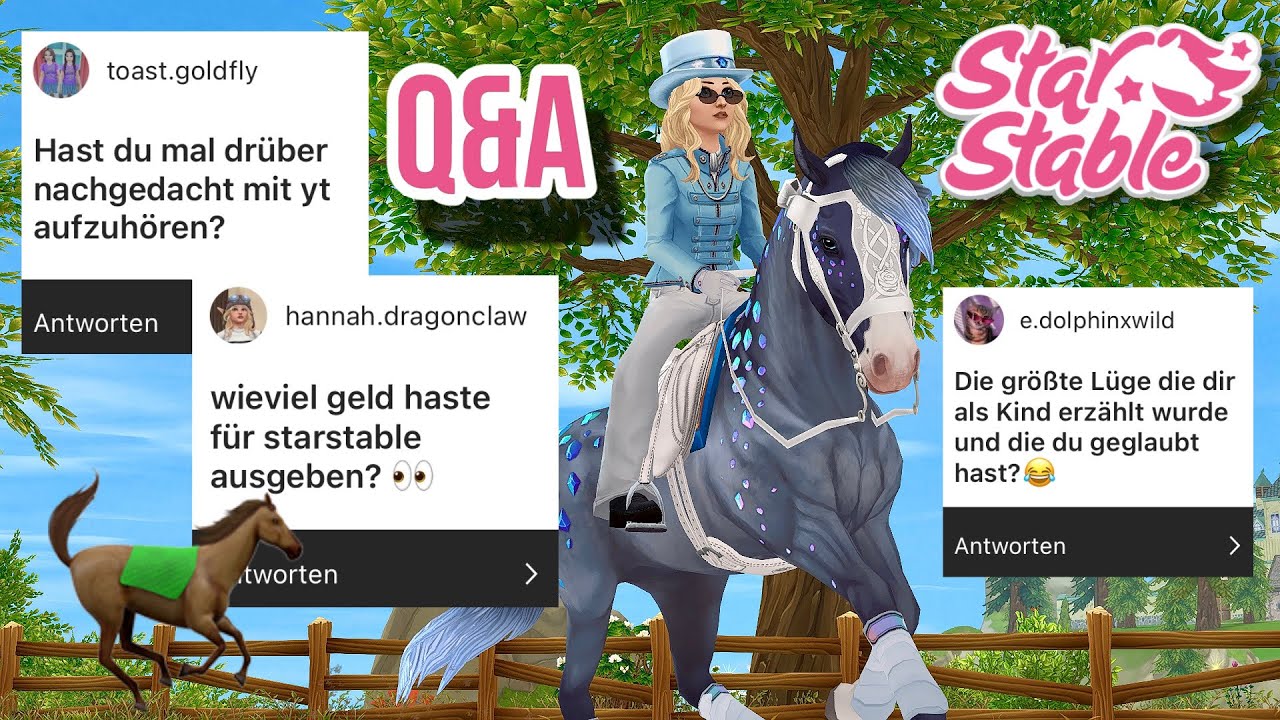 Meine Meinung zu LGBTQ+?🏳️‍🌈 Q&A!🤓 // Star Stable Level Time🐎