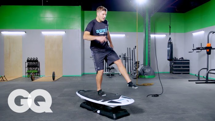 SURFSET: Balance Techniques with Mike Hartwick–GQ’s Fighting Weight Series