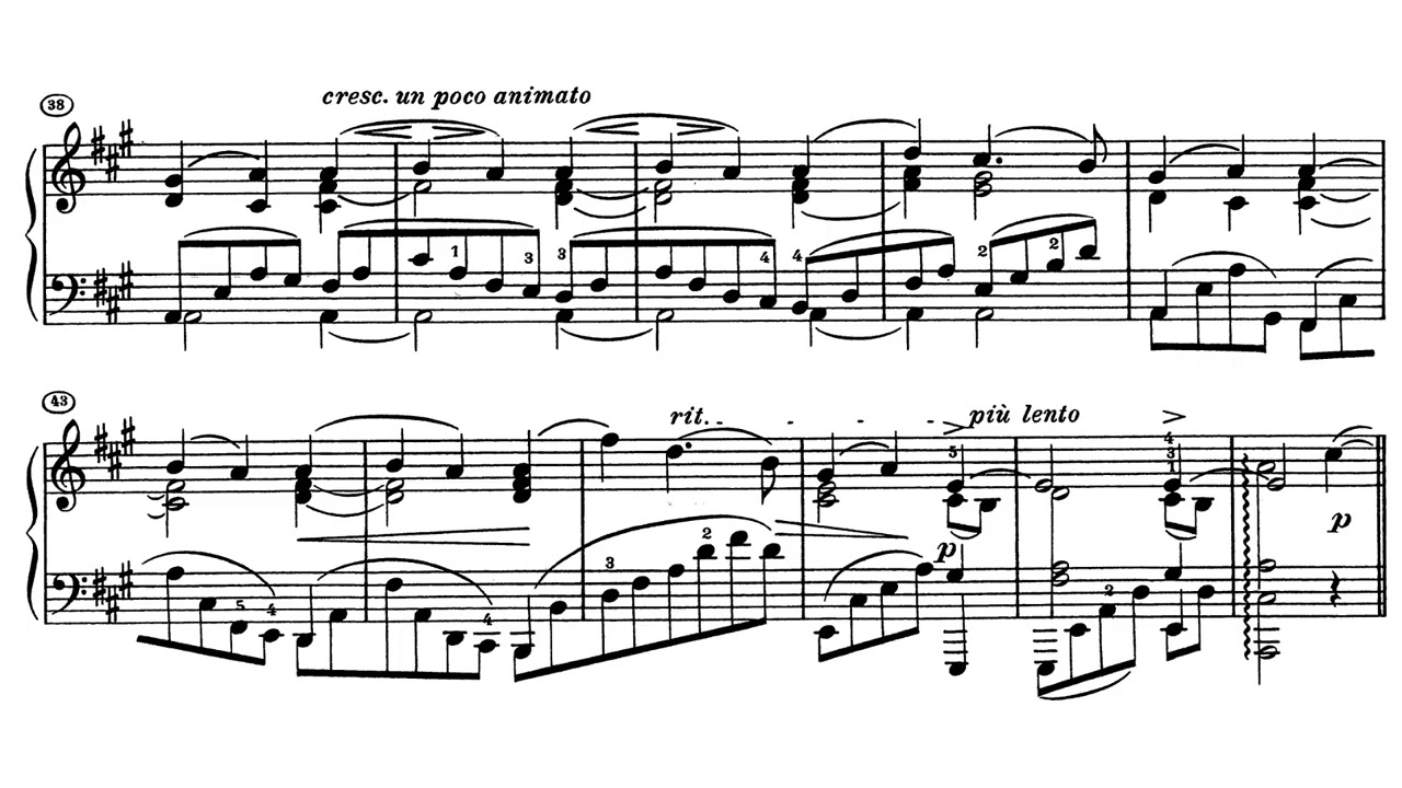 Brahms Intermezzo Op. 118 No. 2