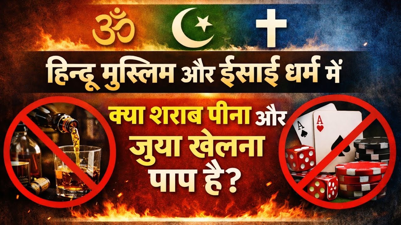 Quran Vedas aur Bible Hindu Muslim Isai Christian me Sharab aur Jua?? | Sachchai #Quran #Ved #Bible