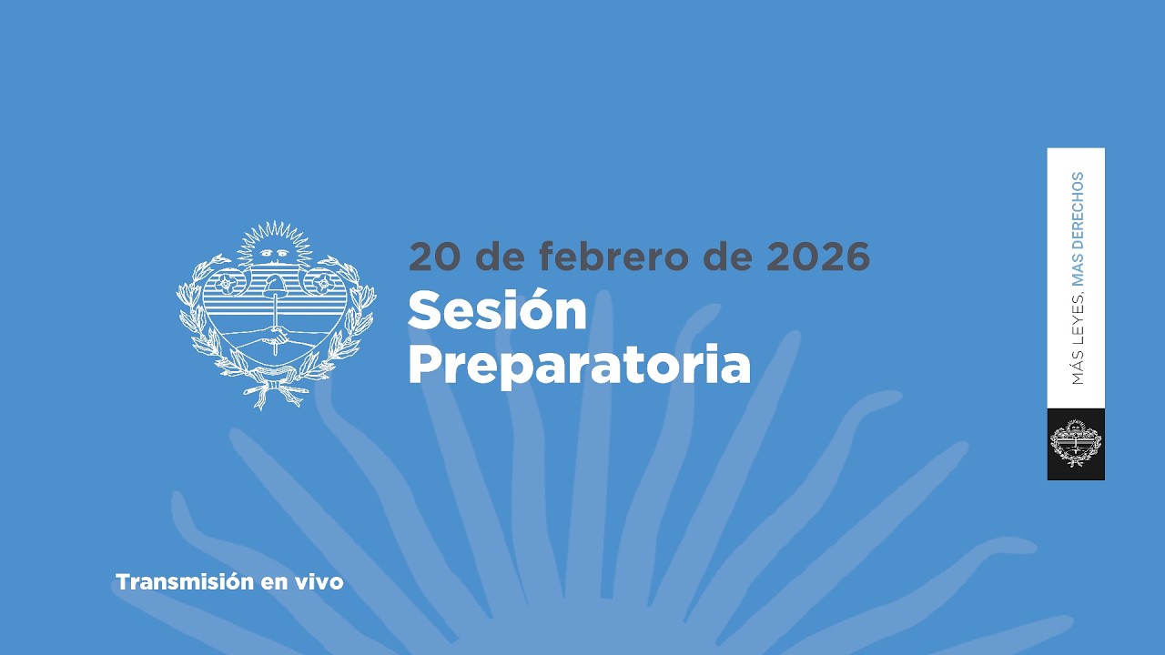 🔴EN VIVO | Legislatura de Jujuy | SESIÓN PREPARATORIA   20-02-2026