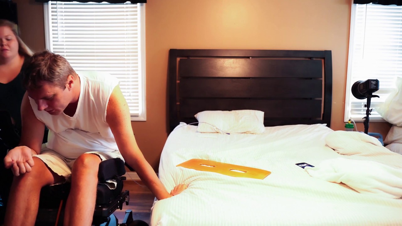 C5/6 Quadriplegic Bed Transfer To Powerchair