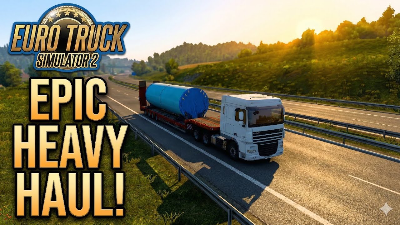 🚛Euro Truck Simulator 2 Ultra Realistic Gameplay 😱 | ETS2 Truck Driving