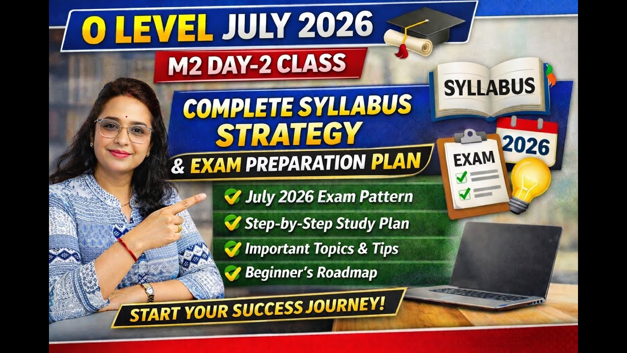 O Level M2 Web Designing Day-2 | Introduction to HTML | July Exam 2026