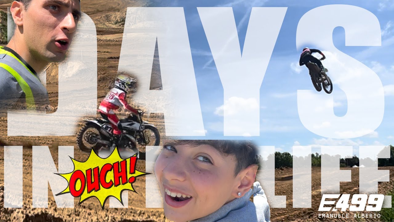 Provo la MOTO ELETTRICA e Fede tenta un triplo ***IMPOSSIBILE*** con l'85cc | DAYS IN THE LIFE 🌴