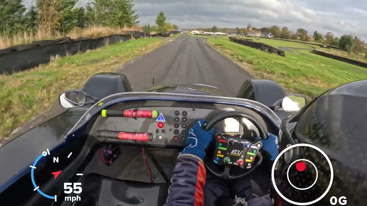 Westfield xtr2 at Kames motorsport complex turbo hayabusa