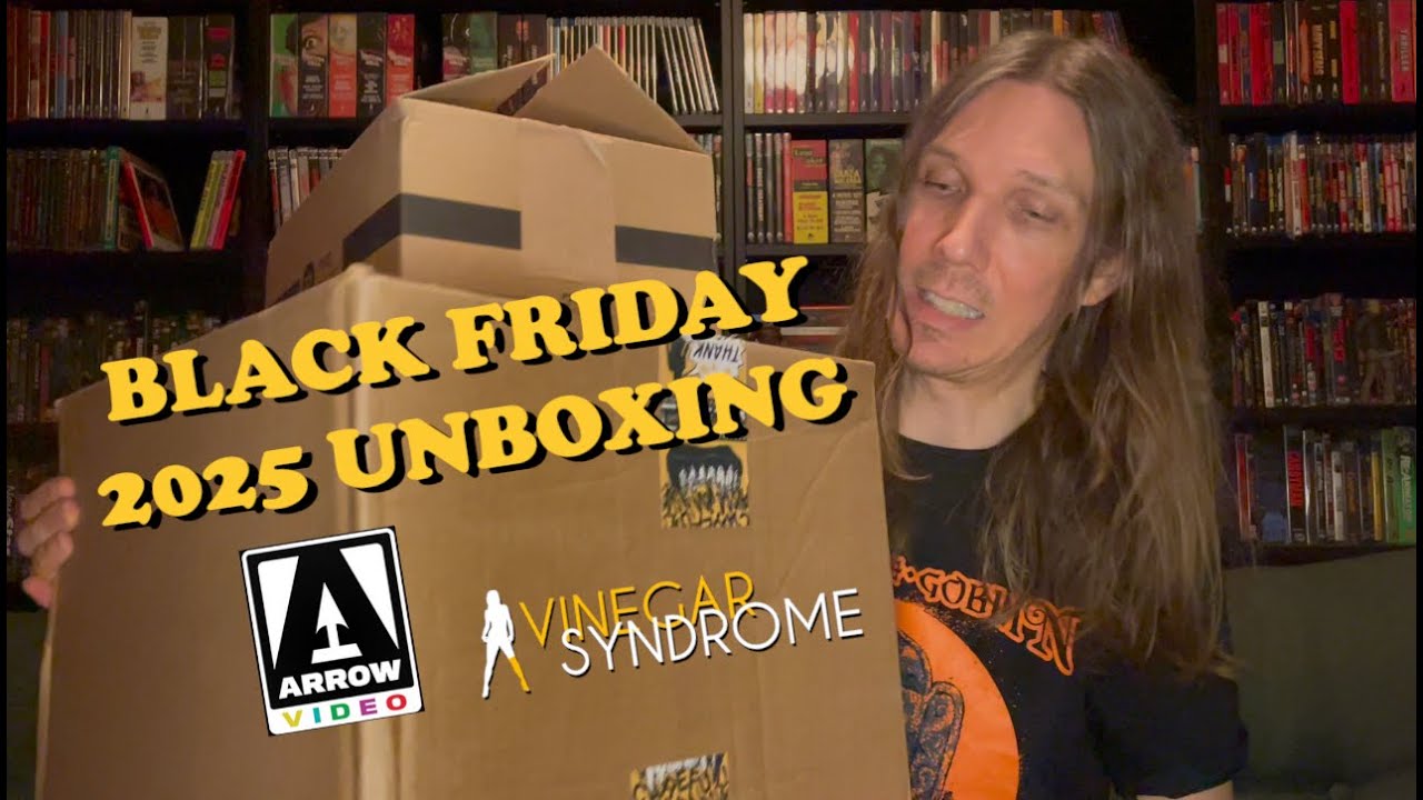 BLACK FRIDAY 2025 Unboksaus! Arrow Video & Vinegar Syndrome