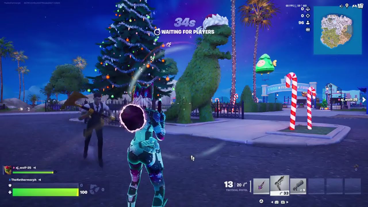 Running some Fortnite, join up