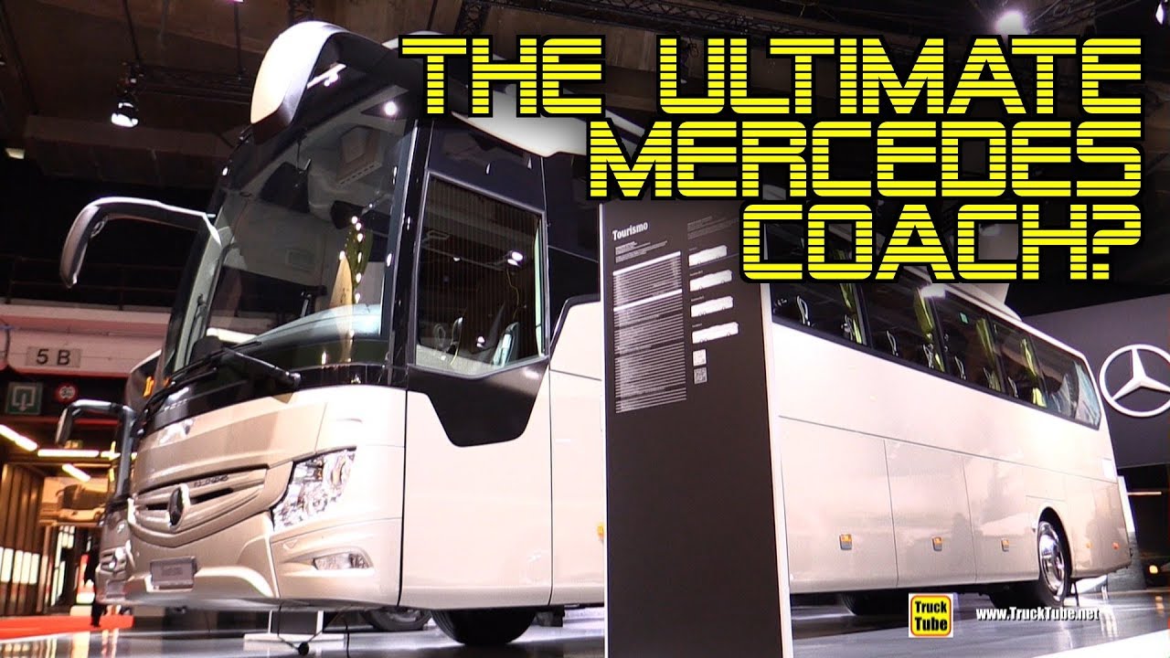 2020 Mercedes Tourismo 49 Seat Luxury Coach - Exterior Interior Walkaround