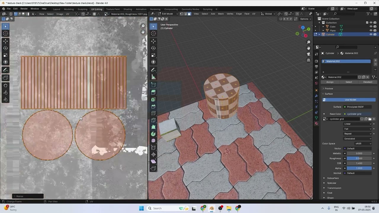 Blender Basic UV Unwrapping