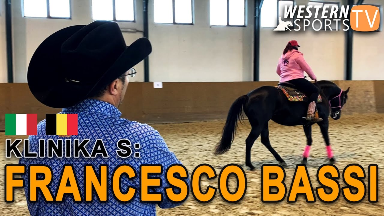 Reportáž: Westernový trenér Francesco Bassi v Čechách!