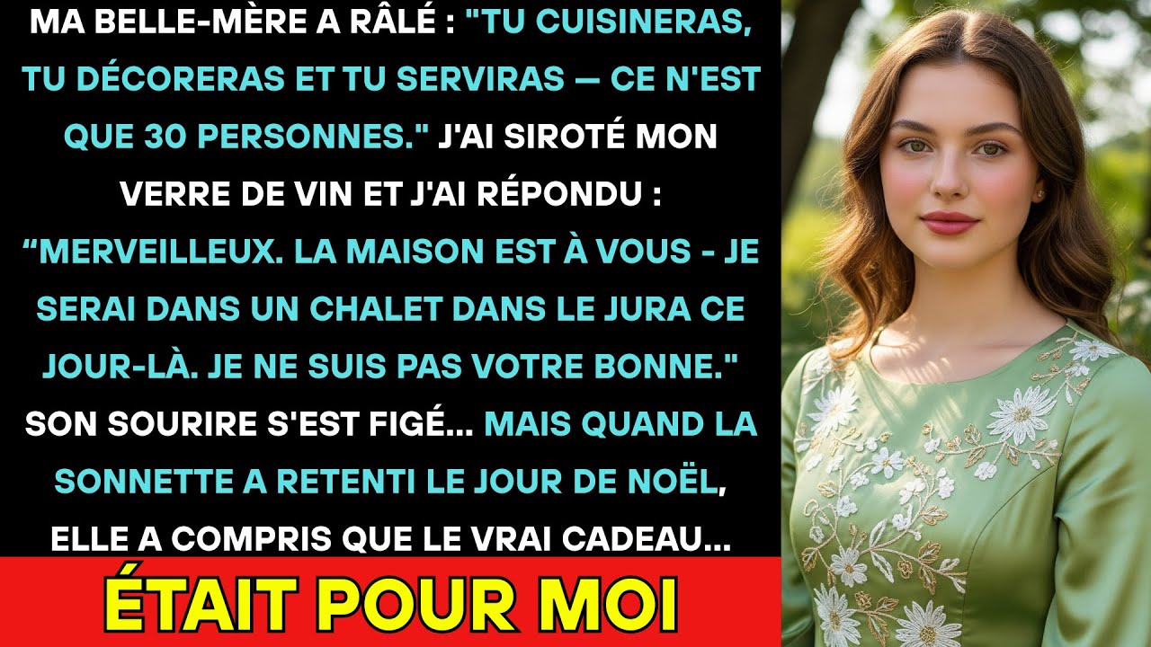 Ma Belle-Mère A Exigé : 