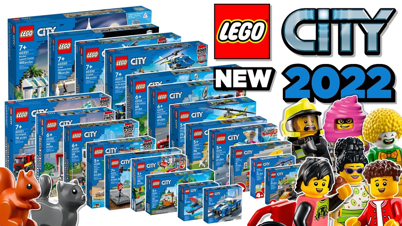 LEGO City 2022 Sets OFFICIALLY Revealed - 20+ NEW SETS!!!