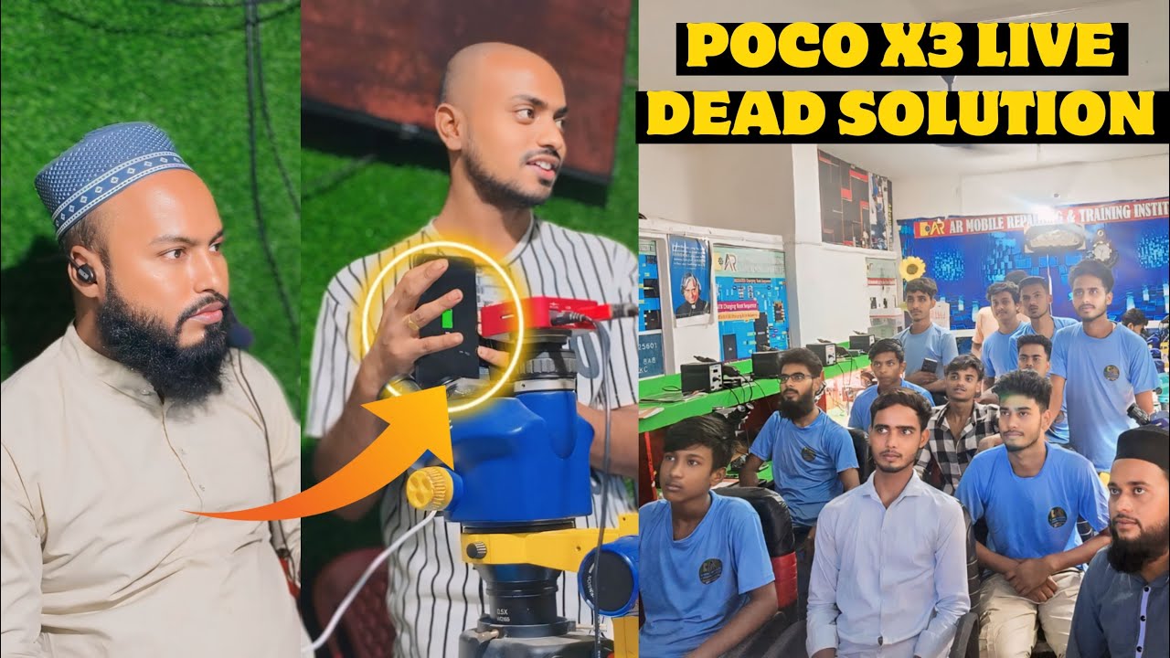 POCO X3 Dead  Solution Live Repair  #mobile #repair
