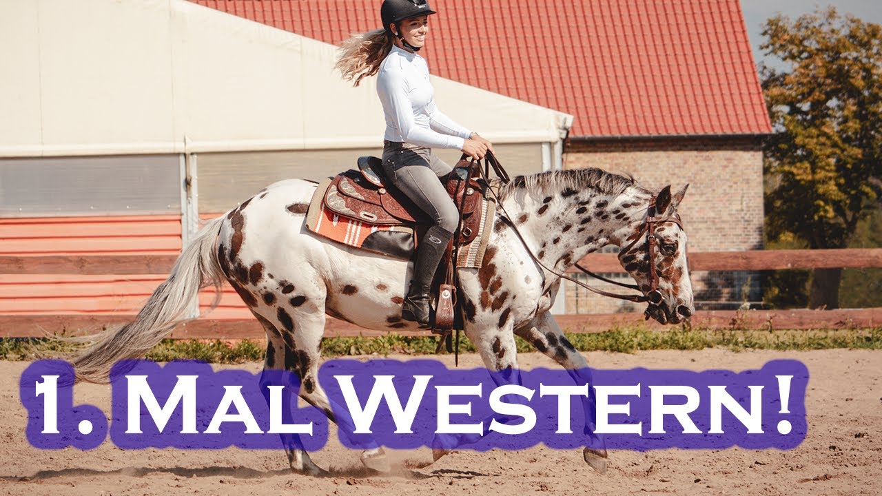 SPRINGREITERIN im WESTERNSATTEL