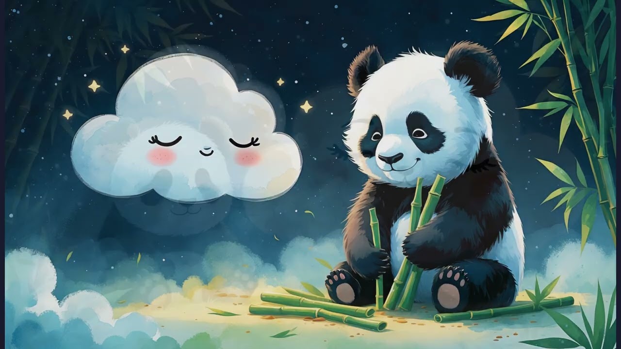 Relaxing Bedtime Story 🐼 Sleepy Cloud Visits the Bamboo Forest | Kids Sleep Story China