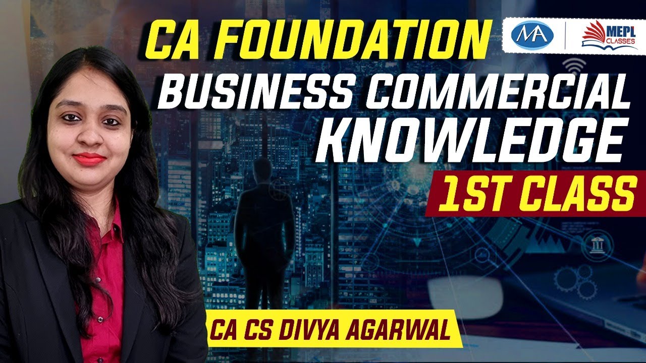 CA Foundation BCK 1st class | CA CS Divya Agarwal | mohit agarwal | mepl classes