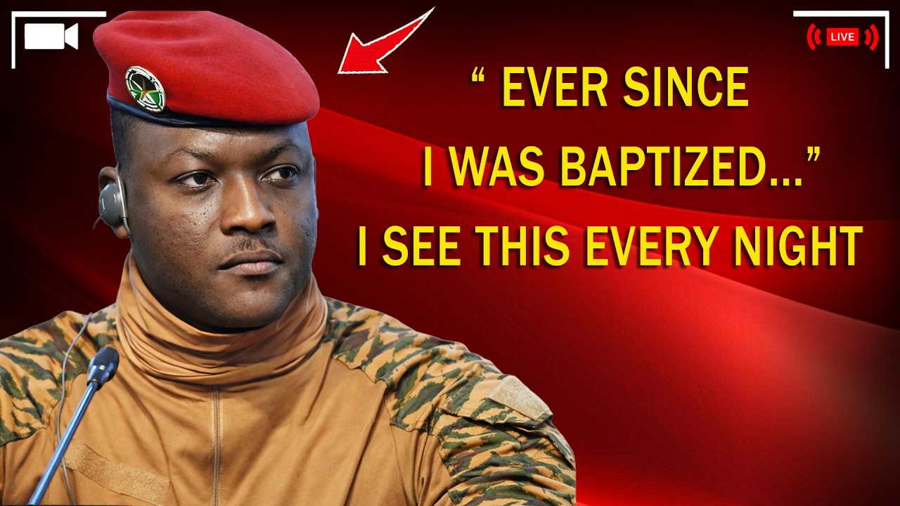 Ever Since I Was Baptized, I See This Every Night – Ibrahim Traoré Speech