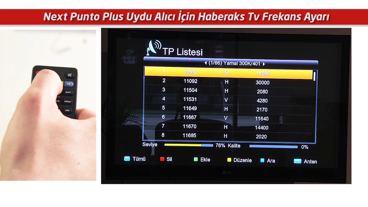 Frekans Nasıl Ayarlanır 3 - Next Punto Plus