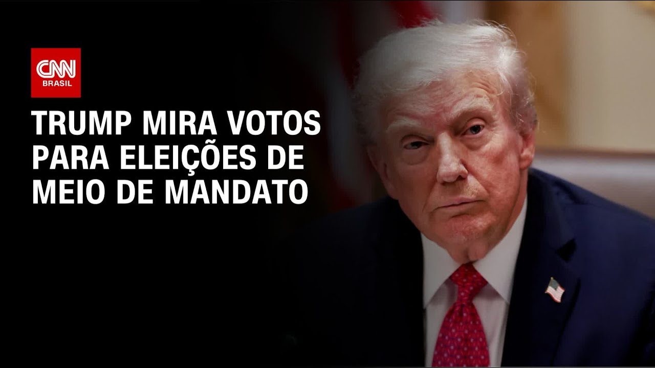 Trump mira votos para eleições de meio de mandato | CNN NOVO DIA