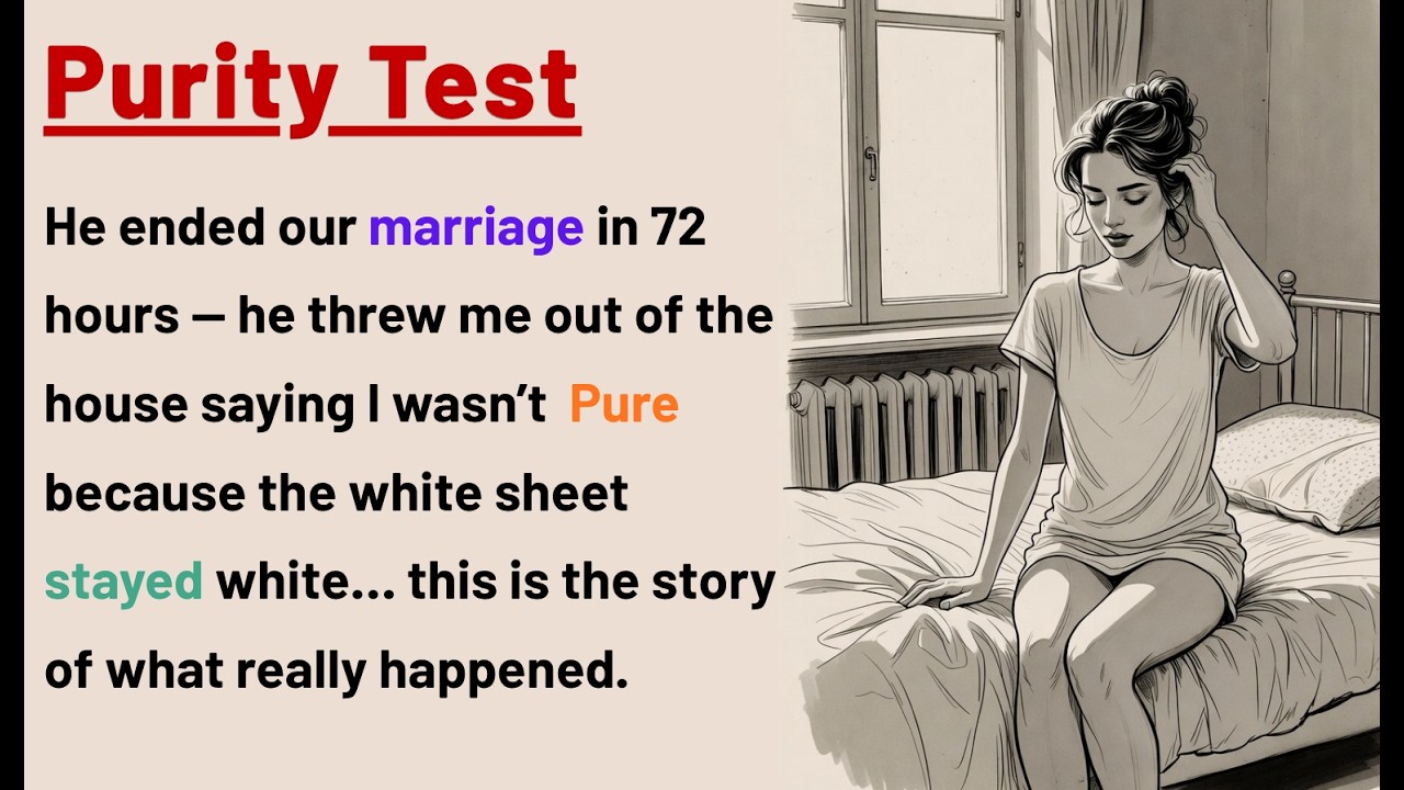 Virginity Test Story ⭐ Learn English Through Stories Level 3 -  A1–A2 Listening Practice