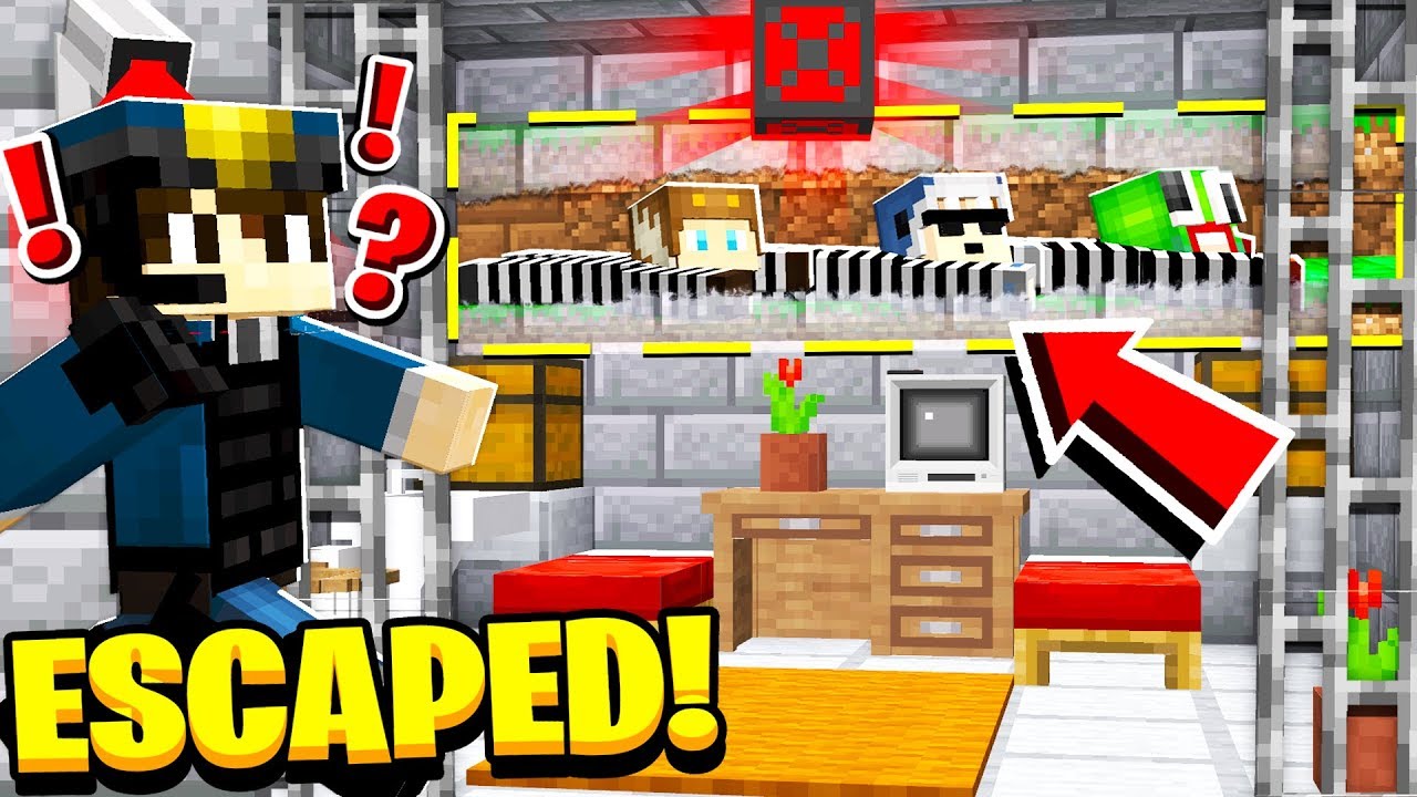 We *ESCAPED* This YOUTUBER MINECRAFT PRISON!