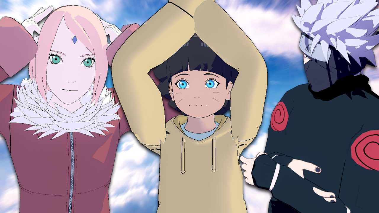 HIMAWARI ENSINA KAKASHI AS DANÇAS DO TIKTOK! (BORUTO VR)