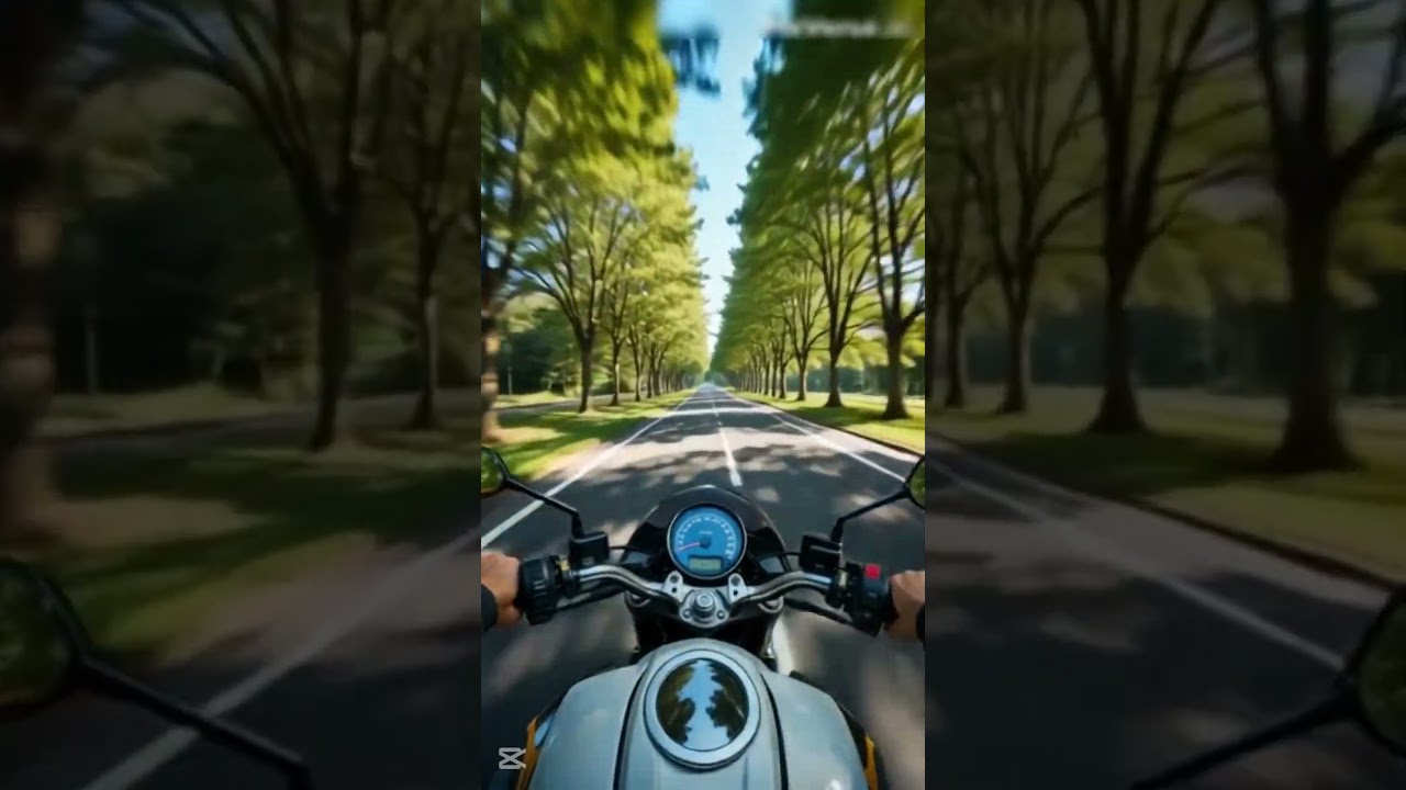 Peaceful Village Ride 🛣️ | Calm Motorcycle Journey with Relaxing Music 🌿🎶