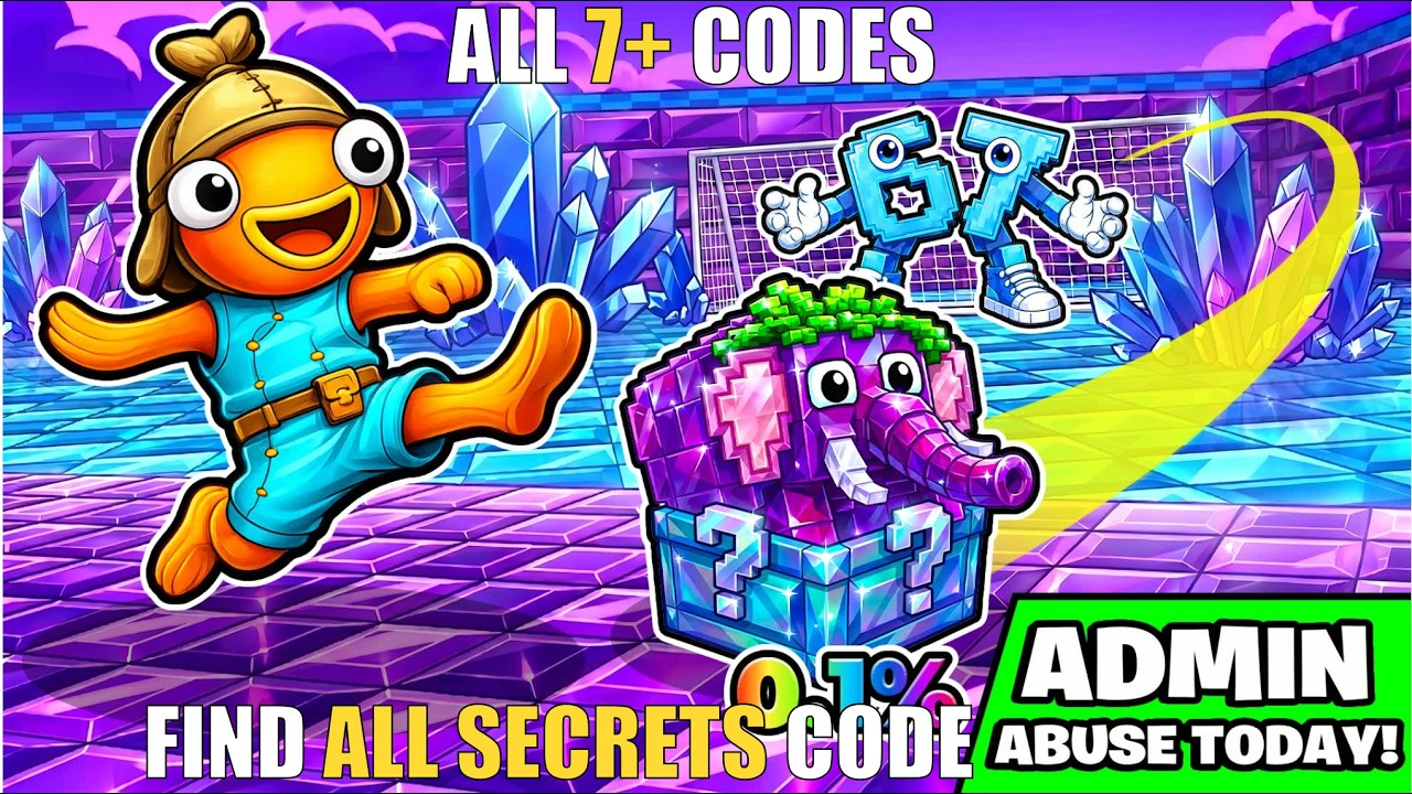 KICK A LUCKY ROT MAP FORTNITE CREATIVE - ALL SECRETS CODE (ALL 7+ CODES CRYSTAL  EVENT)