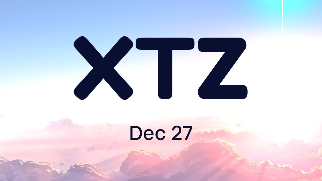 45. Tezos XTZ Technical Analysis (27 Dec 2021)