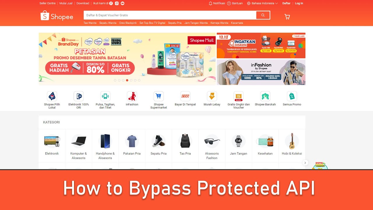 How To Bypass of Protected API