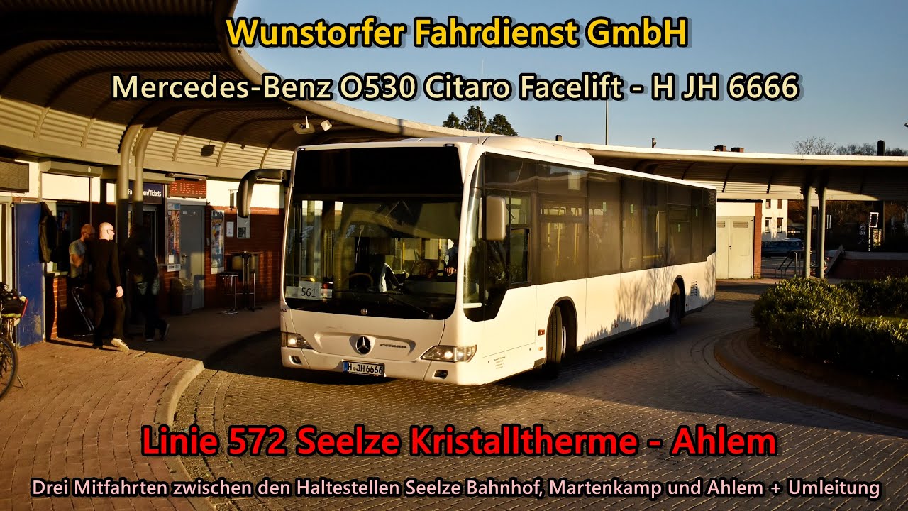 Kickdown [Sound] Bus Mercedes-Benz O530 Citaro Facelift von Wunstorfer Fahrdienst GmbH - H JH 6666