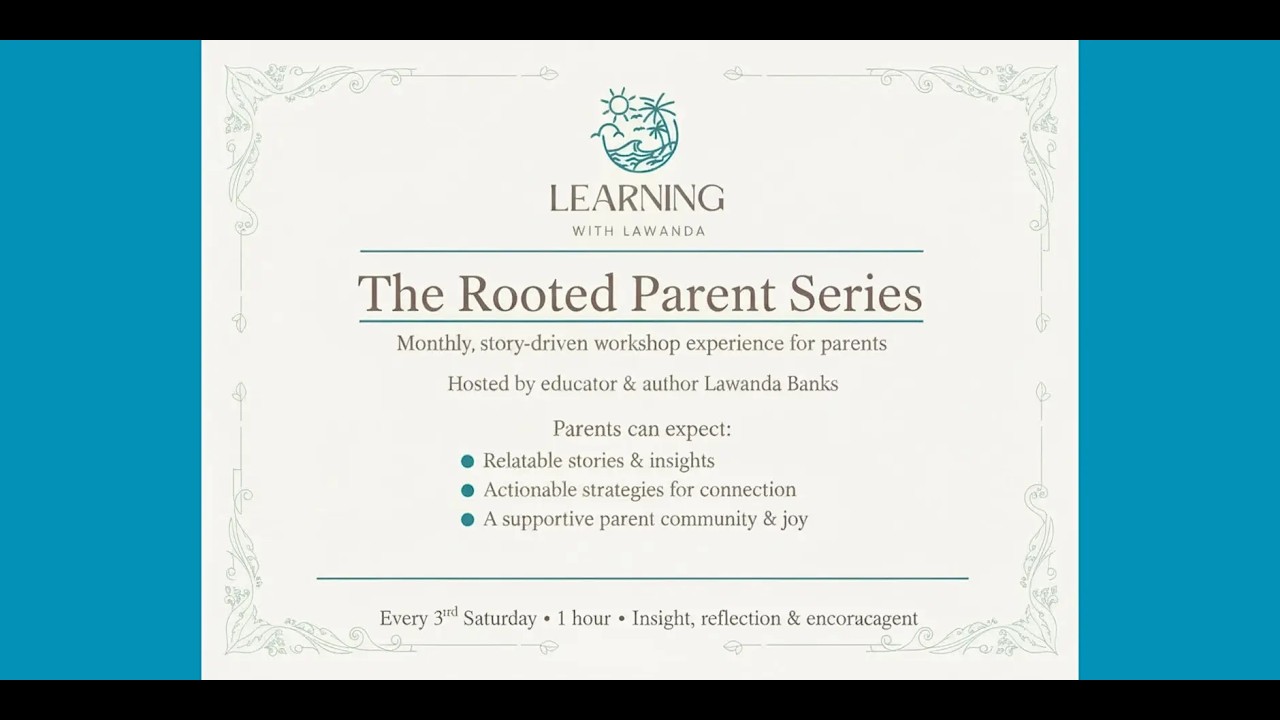 Rooted Parent January Episode: Setting the Tone: Creating a Learning Environment at Home.