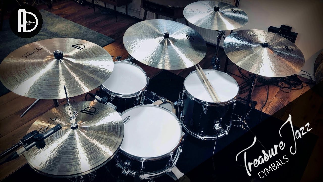 Agean Treasure Jazz series cymbals sound demo by Ralf Schumacher